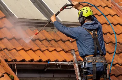 Démoussage et hydrofuge de toiture à Grevilly
